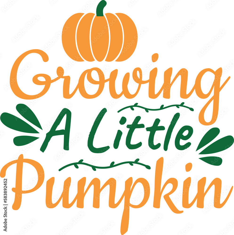 Fototapeta premium Pumpkin SVG design