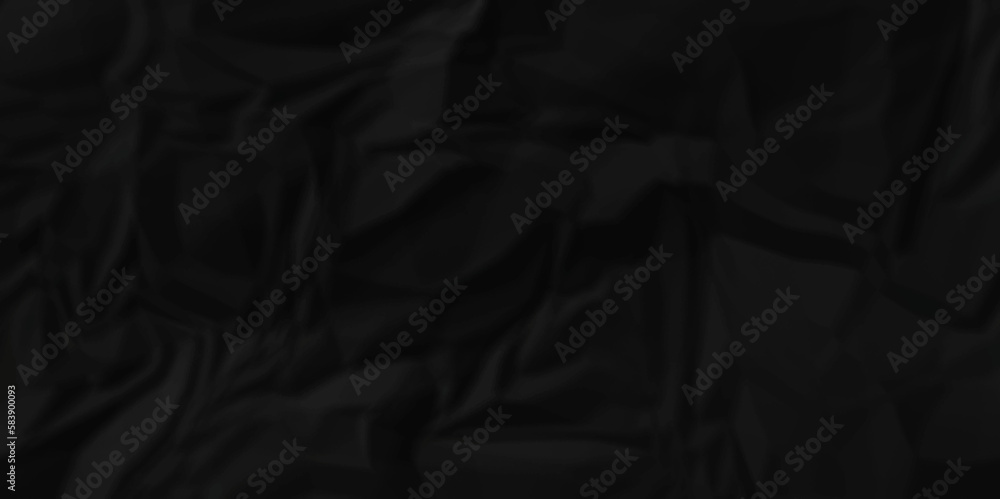 Black satin fabric Crumpled paper texture background. High resolution texture. Crumpled black paper. Black background. A crumpled texture. Close-up. Black satin fabric Crumpled paper texture background. High resolution texture. Crumpled black paper. Black background. A crumpled texture. Close-up.
