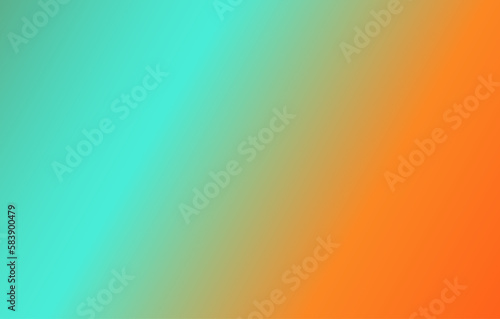 green turquoise cyan blue orange color gradient background 