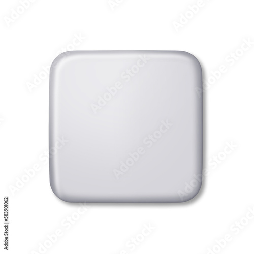 white light gray square shape chip electromagnetic sticker phone computer