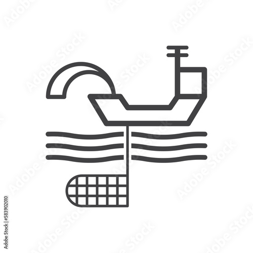 Sea Cleaning Icon