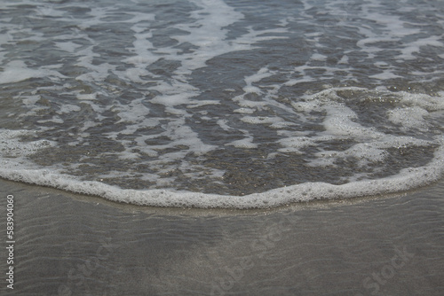 waves on the beach
