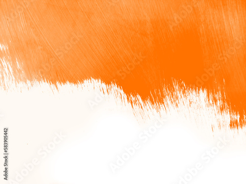 orange watercolor brush stroke background