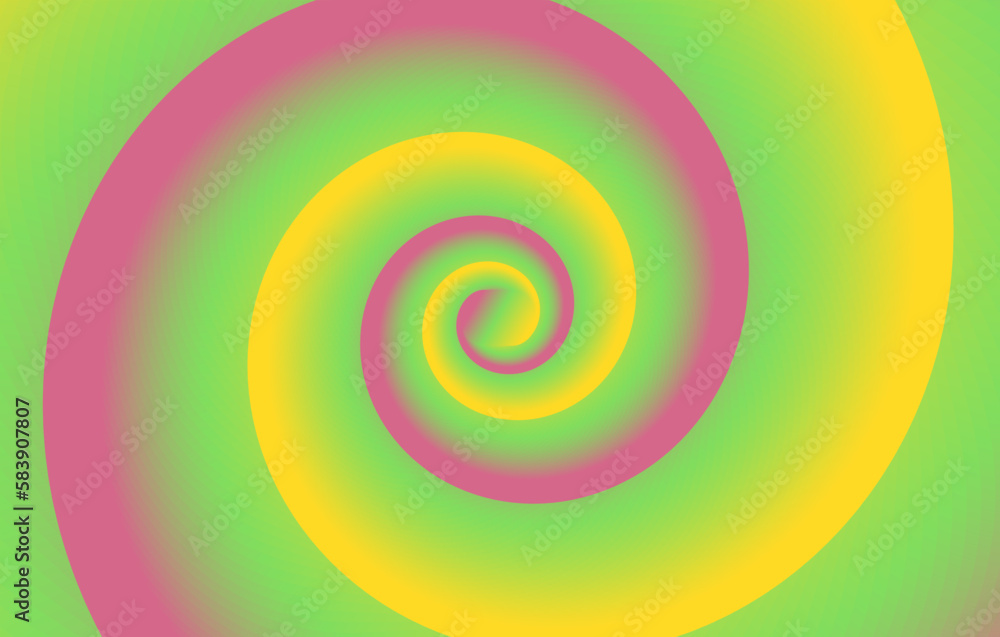 Hypnotic spiral Optical illusion background Vector illustration Hypnotic spiral Optical illusion background Vector illustration