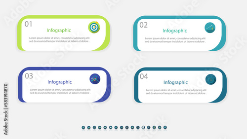 Design Business template  infographic chart element.