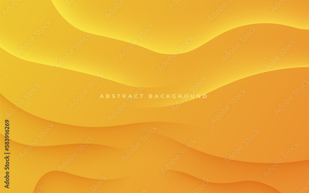 abstract yellow dynamic wavy shadow and light modern design geometric futuristic vector background illustration. abstract yellow dynamic wavy shadow and light modern design geometric futuristic vector background illustration.
