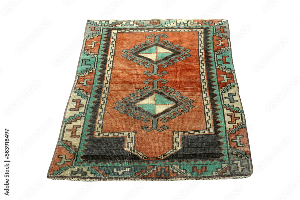 hand-woven, decorative wool Turkish carpet hand-woven, decorative wool Turkish carpet