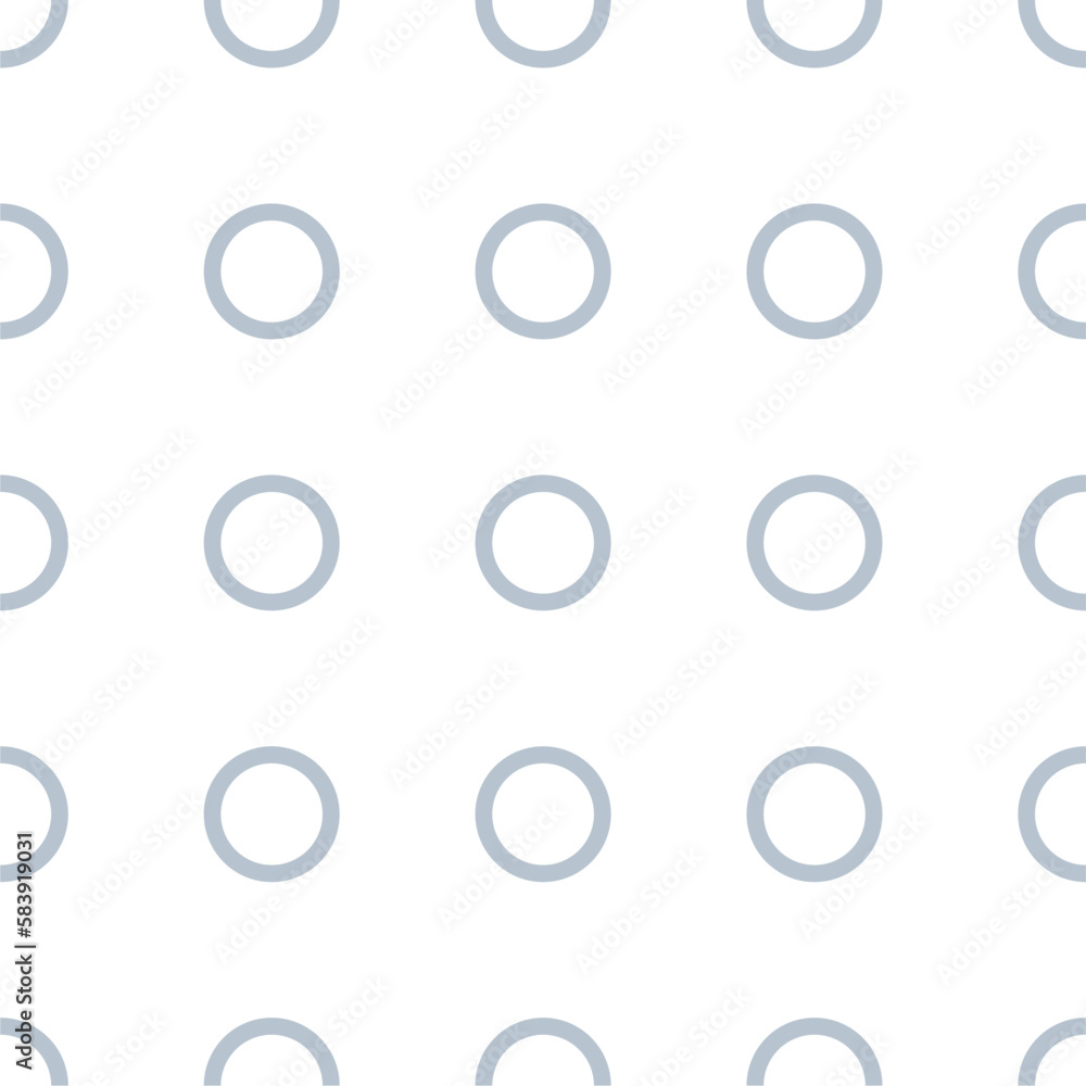 Vector seamless pattern with geometric circle Vector seamless pattern with geometric circle