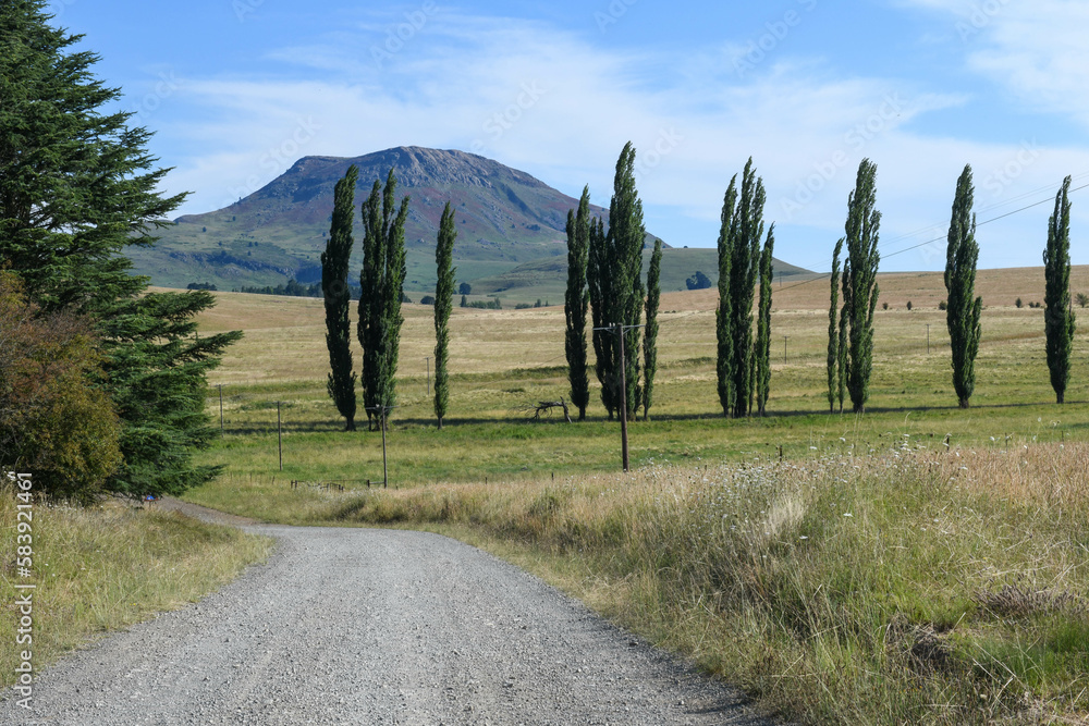 Landscape on the countryside near Hogsback, South Africa