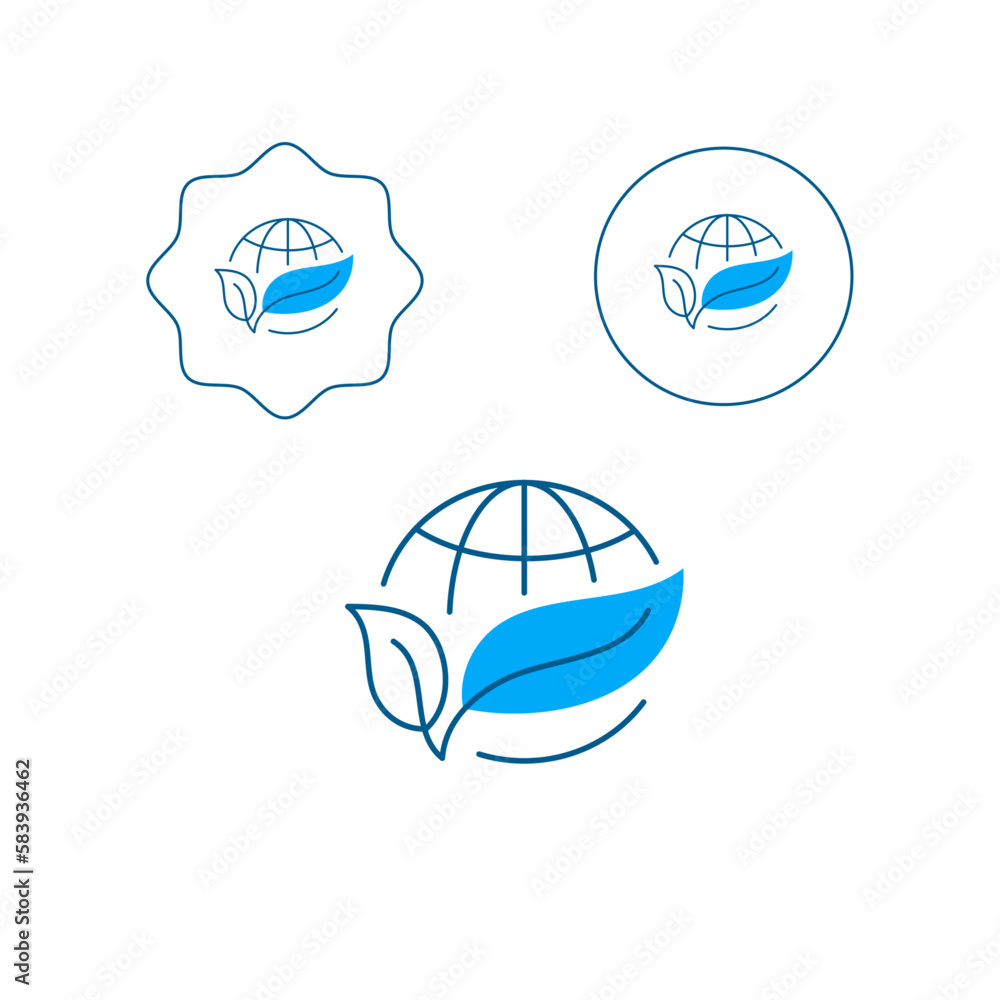 Eco-Friendly vector icon. Eco-Friendly vector icon.