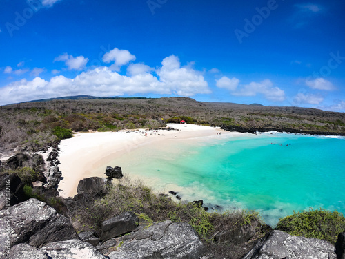 Playa Puerto Chino, San Cristóbal, Galápagos. photo