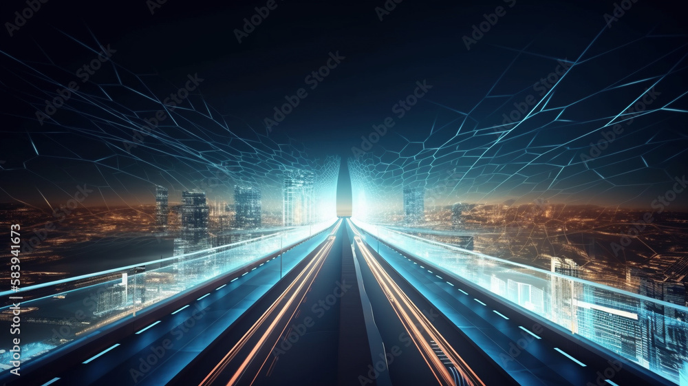 information super highway, technology, internet devices, futuristic