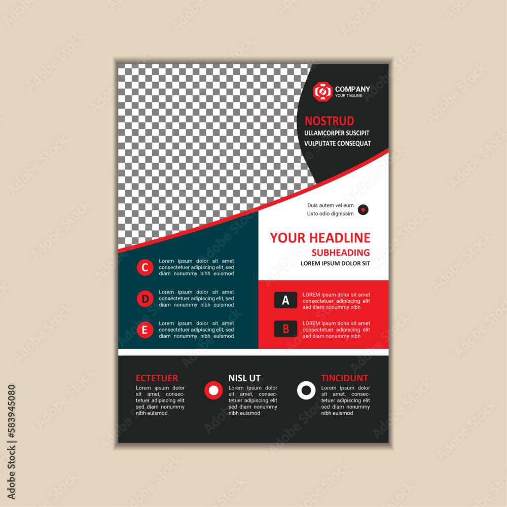 Modern Multipurpose Flyer Template - Fully Editable and Print Ready, A4 Size With Bleed. Modern Multipurpose Flyer Template - Fully Editable and Print Ready, A4 Size With Bleed.