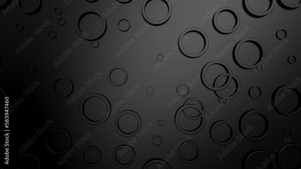 Background of Animated Circles. Abstract motion, loop, two color, 3d rendering, 4k resolution
Background of Animated Circles. Abstract motion, loop, two color, 3d rendering, 4k resolution