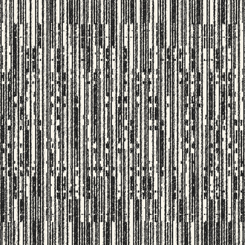 Monochrome Grain Stroke Textured Irregularly Striped Pattern