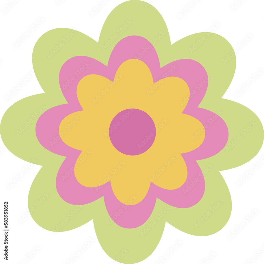 cute spring flowers icon cute spring flowers icon