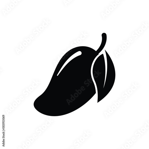 mango logo icon design vector