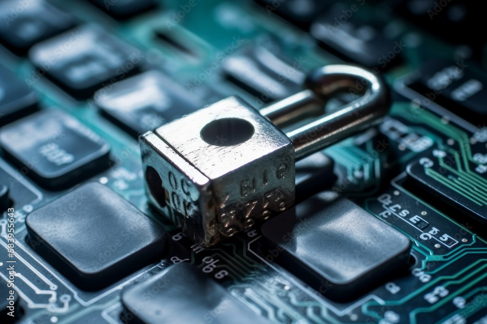 IT security, Cyber Security Data Protection Information privacy antivirus virus defence internet technology concept. Generative AI Technology IT security, Cyber Security Data Protection Information privacy antivirus virus defence internet technology concept. Generative AI Technology