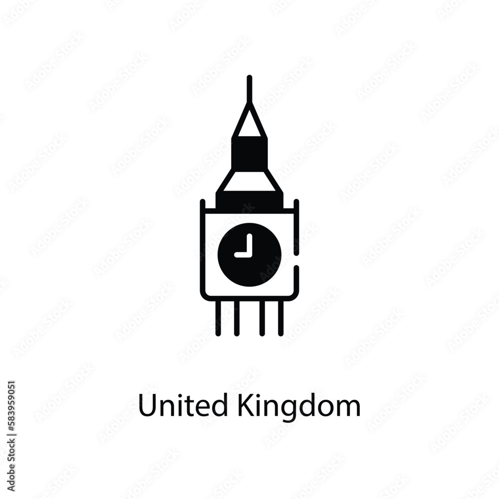 United Kingdom icon. Suitable for Web Page, Mobile App, UI, UX and GUI design. United Kingdom icon. Suitable for Web Page, Mobile App, UI, UX and GUI design.