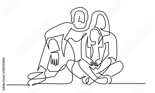 Wallpaper Mural Happy family together. Torontodigital.ca