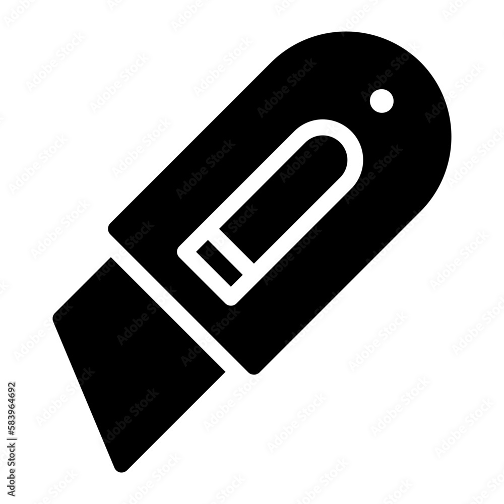 cutter glyph icon cutter glyph icon