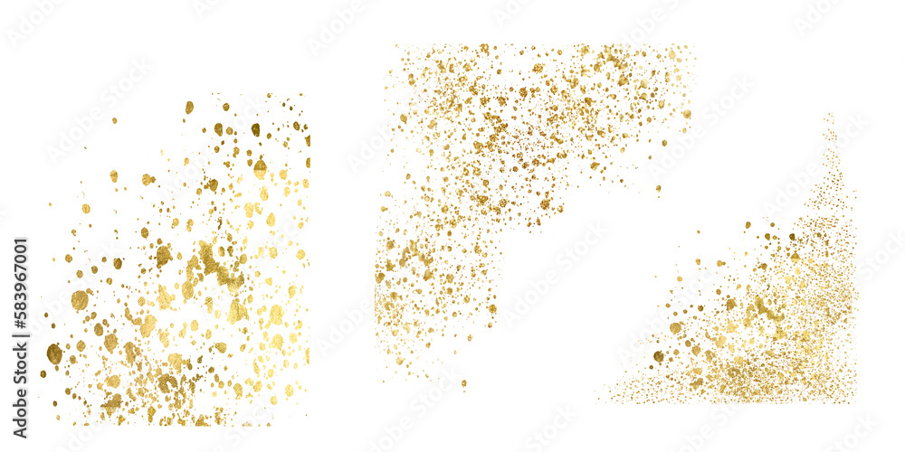 luxury sparkling, gold confetti,Gold sparkle ,splatter border,Gold Foil Frame Gold brush stroke on transparent background luxury sparkling, gold confetti,Gold sparkle ,splatter border,Gold Foil Frame Gold brush stroke on transparent background