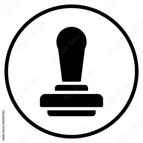 stamp glyph icon