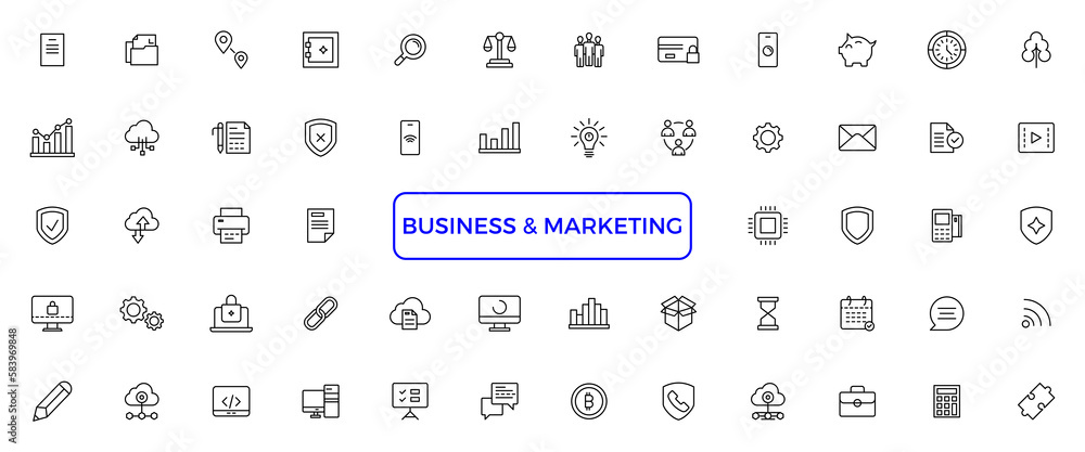 Business and Finance line icons set. Businessman outline icons collection. Money, investment, teamwork, meeting, partnership, meeting, work success Business and Finance line icons set. Businessman outline icons collection. Money, investment, teamwork, meeting, partnership, meeting, work success