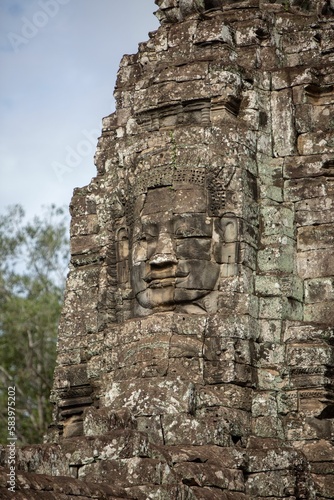 Beautiful closeup of a Angkor Wat in Cambodia © Mark Seath/Wirestock Creators