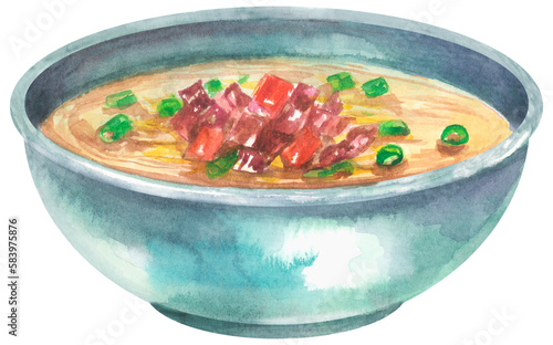 Potato Soup food illustration
