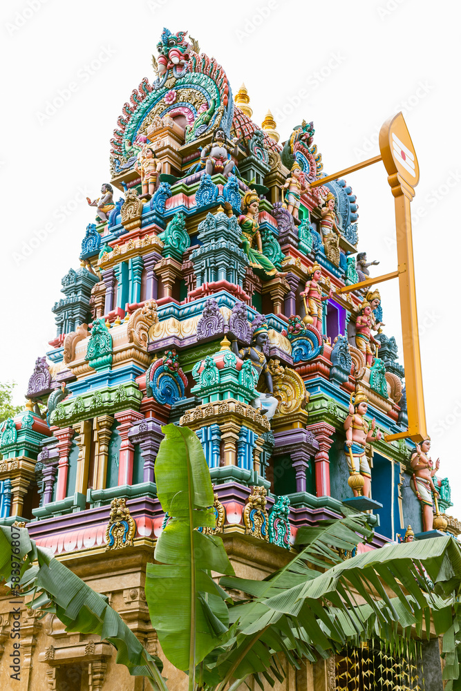Fototapeta premium Hindu temple roof