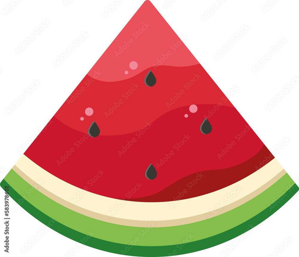 illustration of a slice of watermelon. watermelon sweet fruitillustration illustration of a slice of watermelon. watermelon sweet fruitillustration