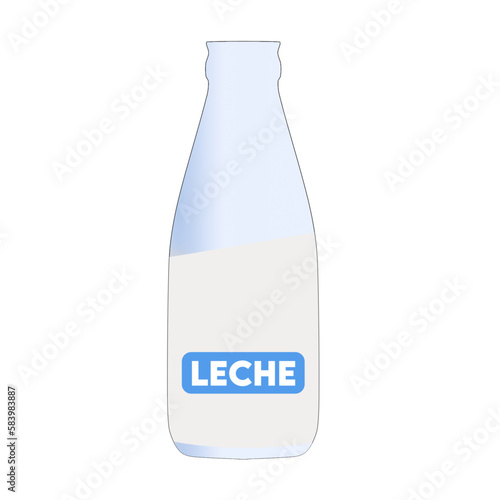 Botella de leche