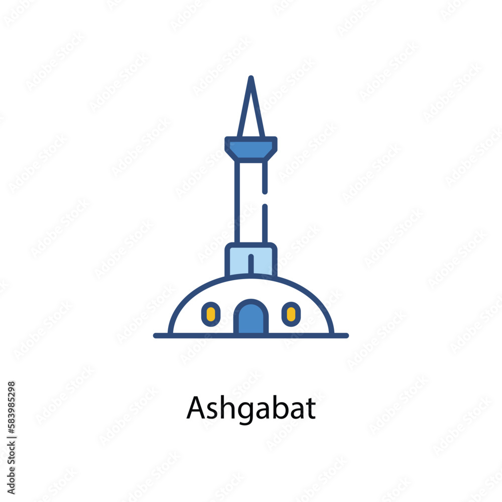 Ashgabat icon. Suitable for Web Page, Mobile App, UI, UX and GUI design. Ashgabat icon. Suitable for Web Page, Mobile App, UI, UX and GUI design.