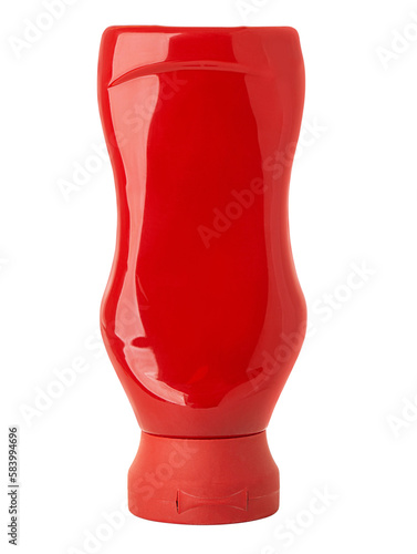 red ketchup bottle © AlenKadr