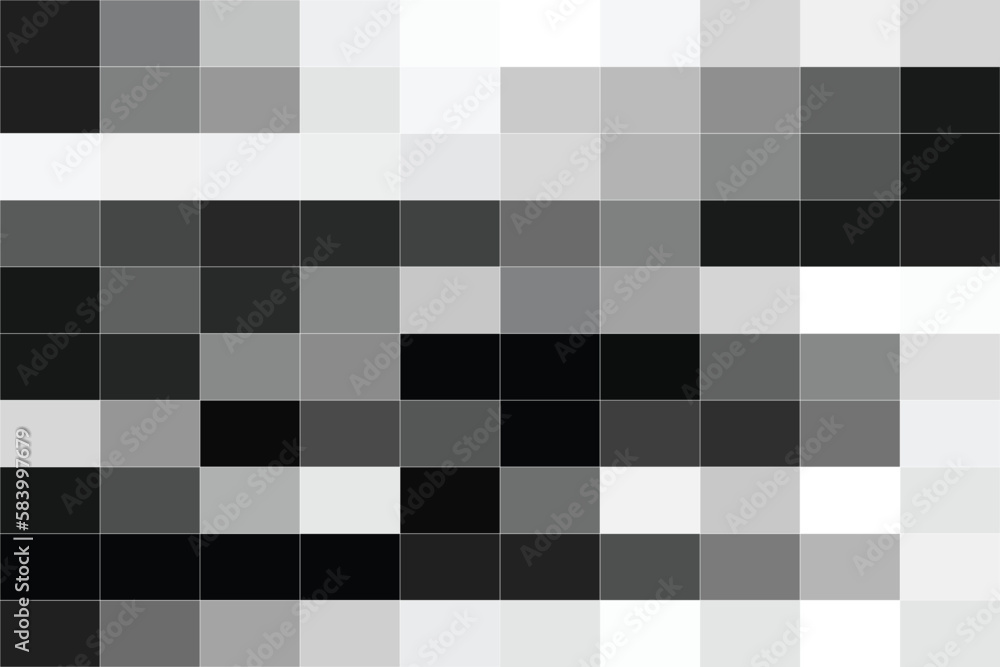 Black And White Mosaic tile. Abstract Texture Background. Geometric Shape, Monochrome. Minimal Design. Vector Black And White Mosaic tile. Abstract Texture Background. Geometric Shape, Monochrome. Minimal Design. Vector