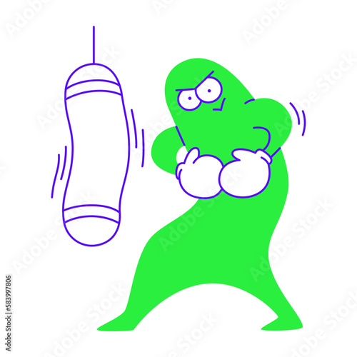 Boxing training
