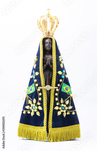 A santa imagem de Nossa Senhora Aparecida, a padroeira do Brasil photo