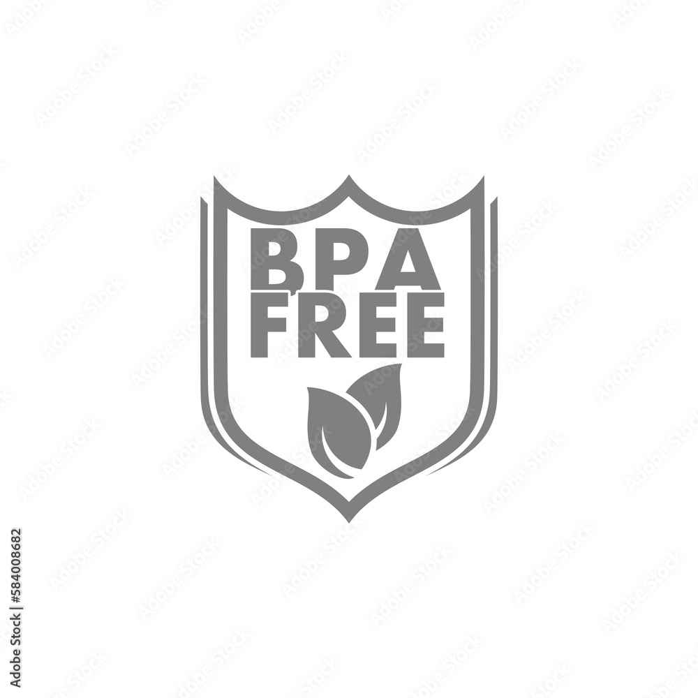 BPA free logo icon isolated on transparent background BPA free logo icon isolated on transparent background