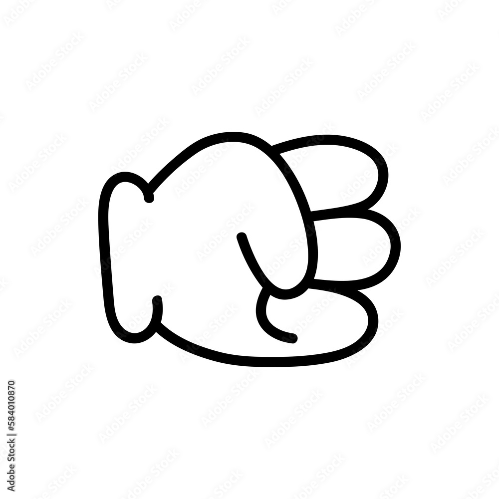 Limb for creator of cartoon retro mascot, logo and branding. Monochrome elements of a hand in gloves. Vintage style 30s, 40s, 50s old animation. Clipart is isolated on a white background Limb for creator of cartoon retro mascot, logo and branding. Monochrome elements of a hand in gloves. Vintage style 30s, 40s, 50s old animation. Clipart is isolated on a white background
