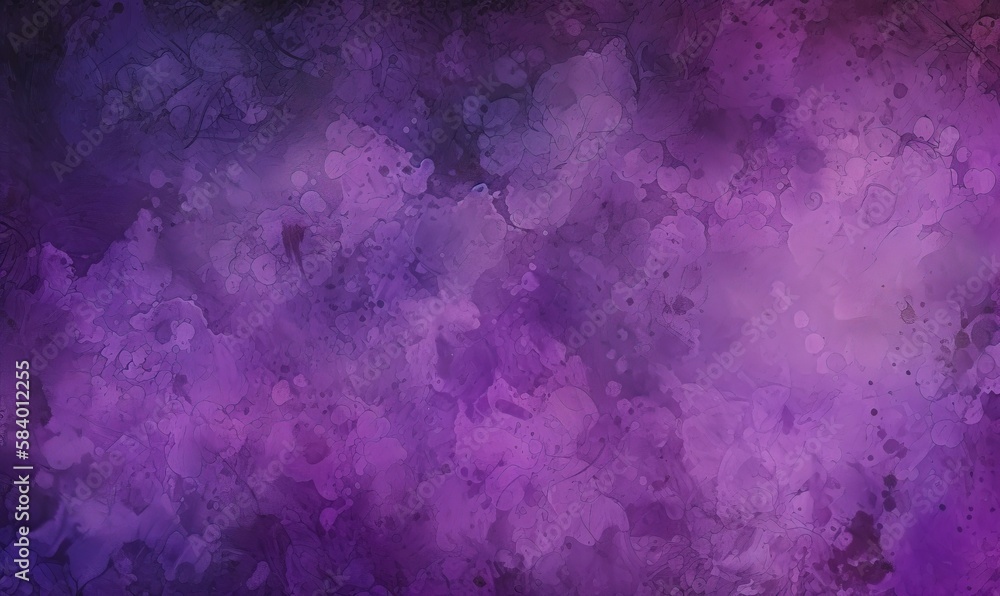  a purple and black background with a lot of small bubbles.  generative ai