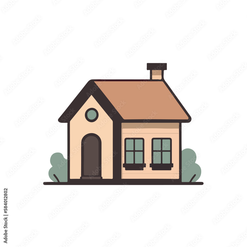 House simple vectors House simple vectors