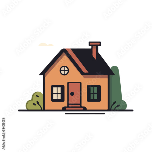 House simple vectors