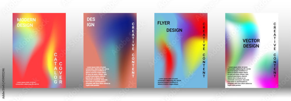 Artistic covers design. Creative fluid colors backgrounds. Set of abstract covers Artistic covers design. Creative fluid colors backgrounds. Set of abstract covers
