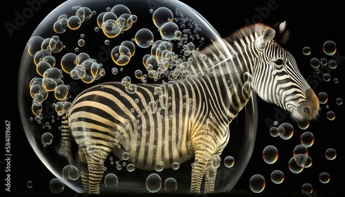 animal assamled with bubble © Regina