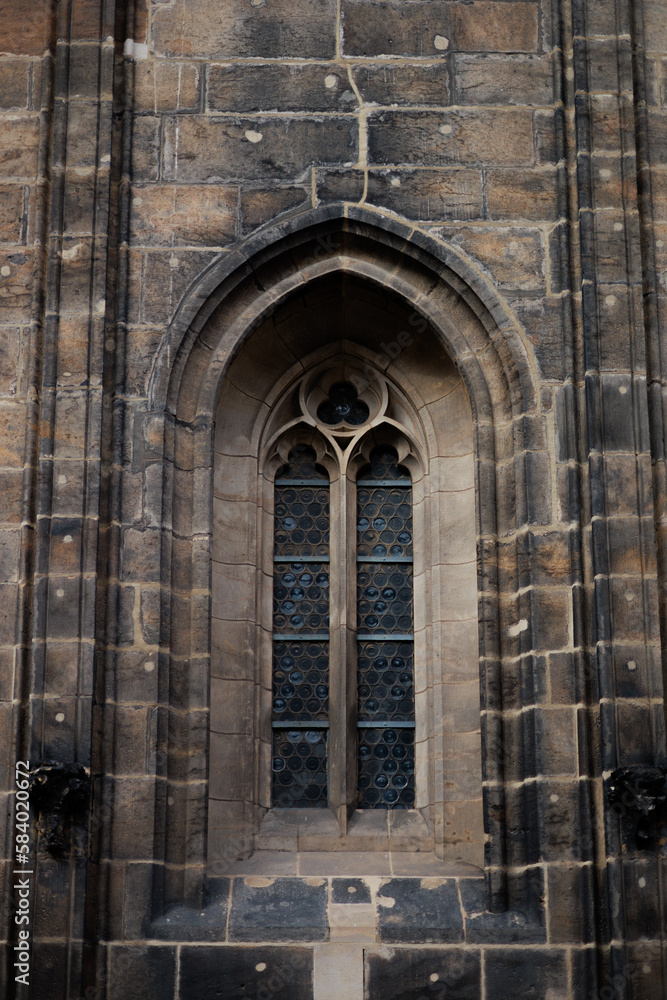 gothic church window, cathedral window, vintage window, antique church window 