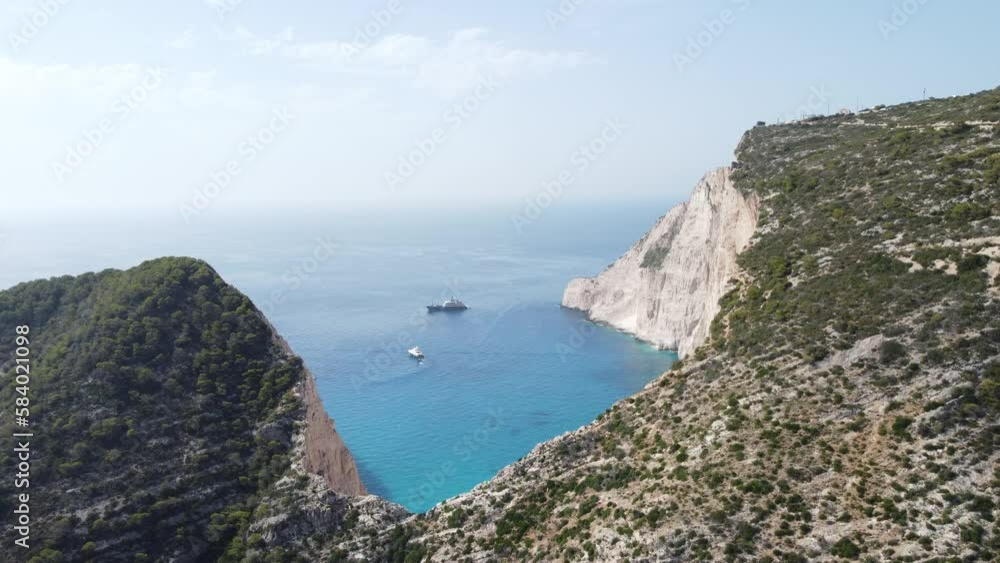 Das Schiffswrack auf Zakynthos Griechenland Das Schiffswrack auf Zakynthos Griechenland