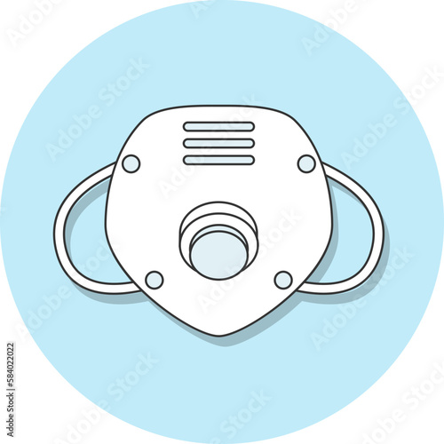 Safety breathing mask.