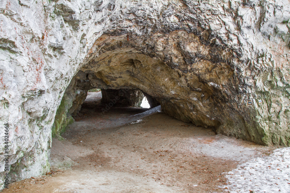 Cave entrance.