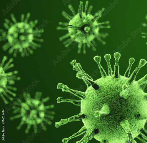 Coronavirus Image | COVID19 Virus | Virus Image | Corona Virus | Pandemic Flu Image photo